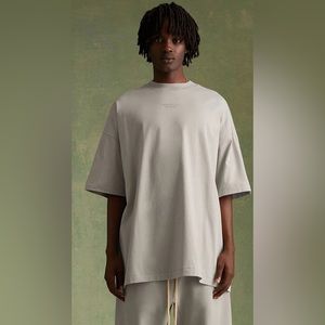 Fear of God Essentials Silver Cloud T Shirt - XXL Brand New